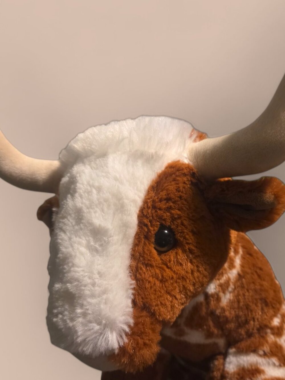 Build A Bear Texas Longhorn Spotted Cow Steer Bull Stuffed Plush Animal BAB - Picture 8 of 9